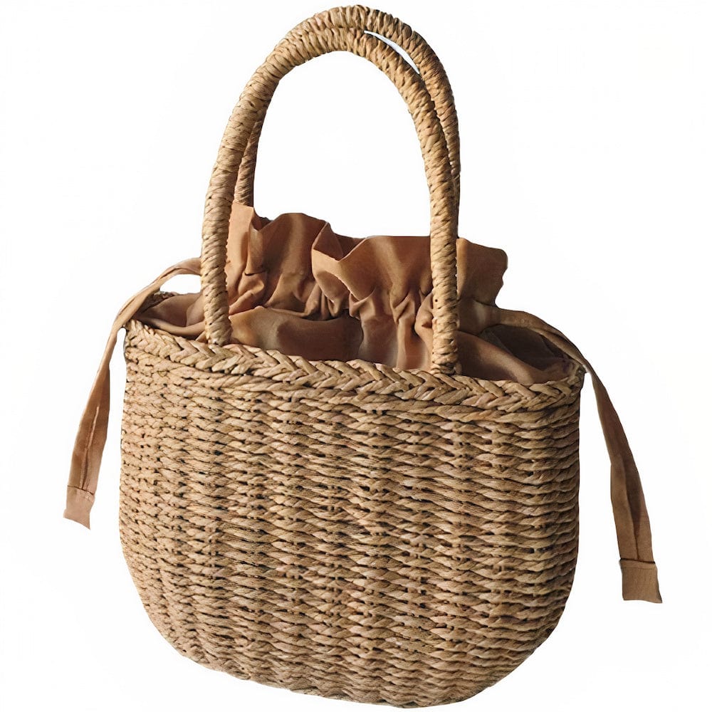 Cabas en Paille de Petite Taille