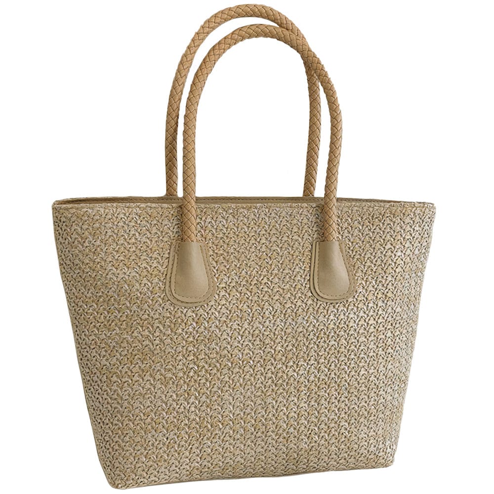 Cabas en Paille Tressée - Collection Été