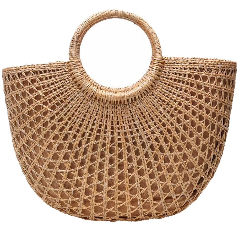 Cabas Paille Bohème de Plage - Collection Boho Chic
