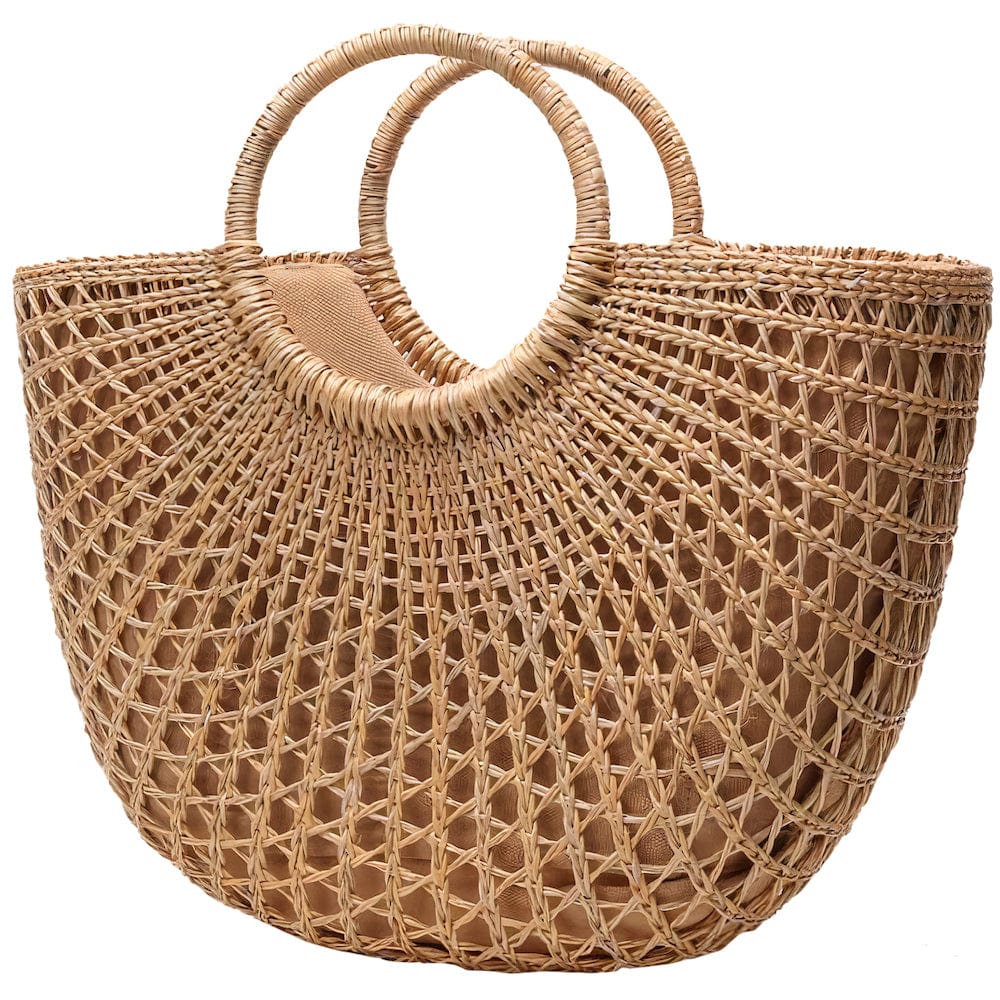 Cabas Paille Bohème de Plage - Collection Boho Chic