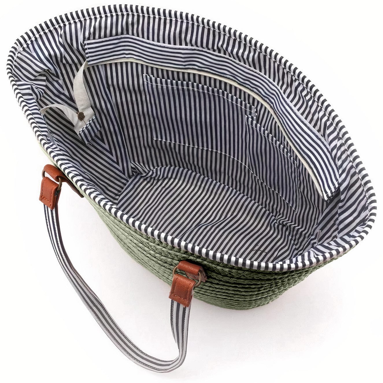 Cabas Paille Design Plage - Collection Estivale