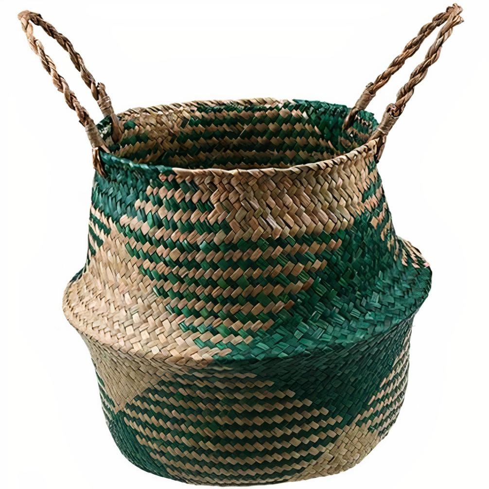 Cache Pot en Osier pour Cactus Petit format (22 cm x 20 cm)