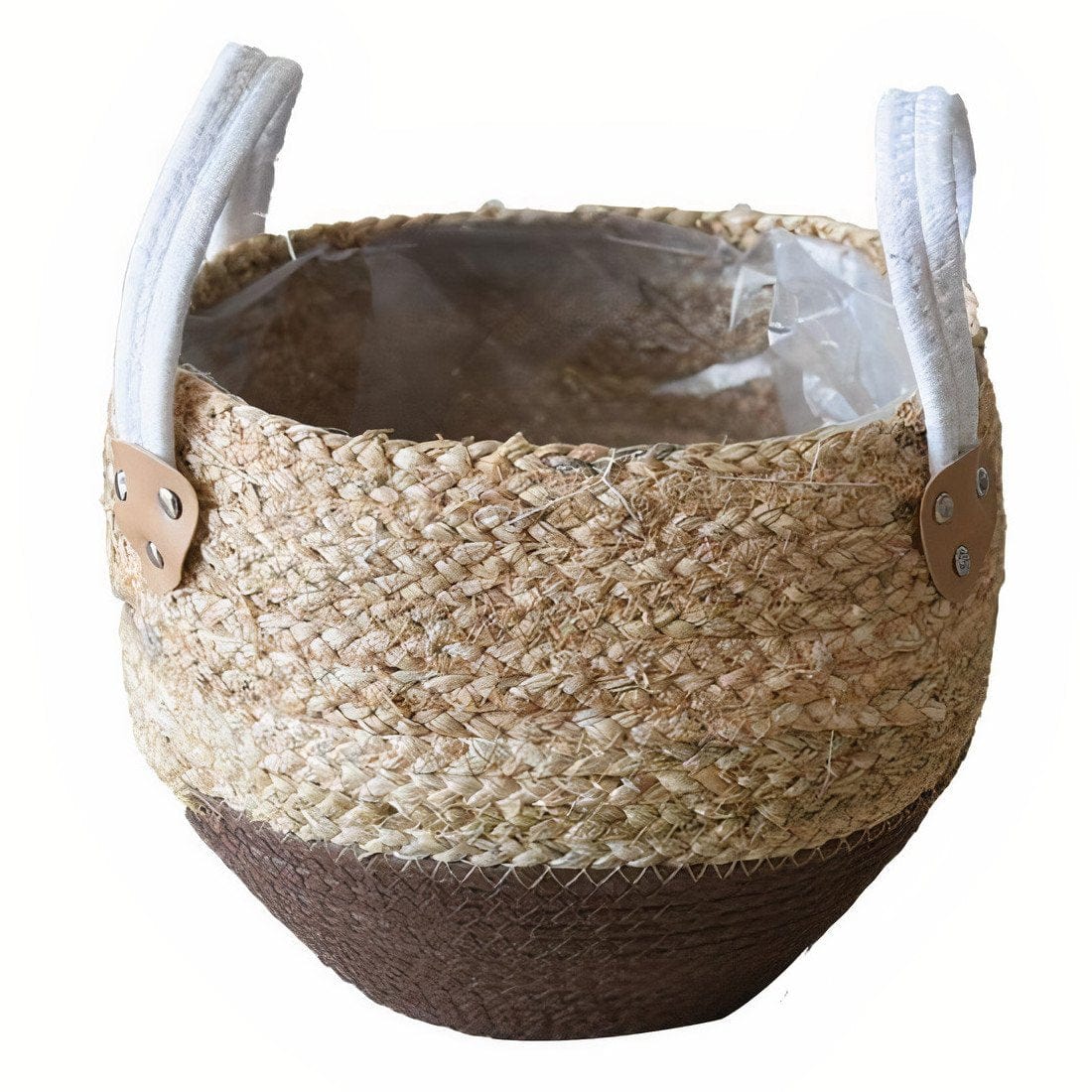 Cache Pot en Osier Souple Petit format (23 cm x 23 cm)