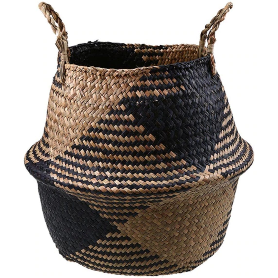 Cache Pot en Osier Tressé Petit format (22 cm x 20 cm)