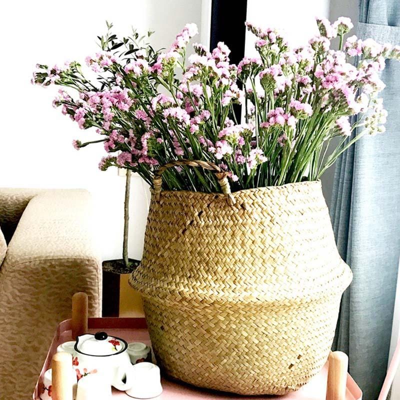 Cache Pot Osier Grande Taille - Collection Nature Chic