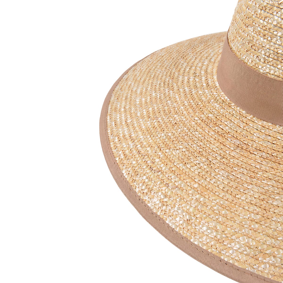 Chapeau de Paille Bandeau Beige - Style Élégant