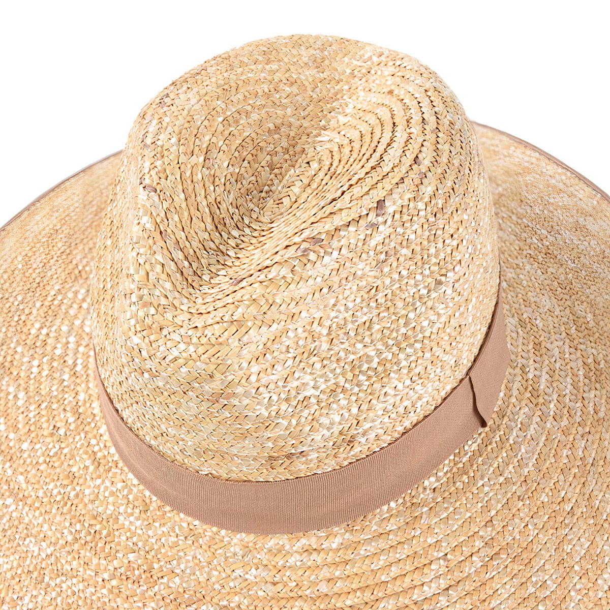 Chapeau de Paille Bandeau Beige - Style Élégant