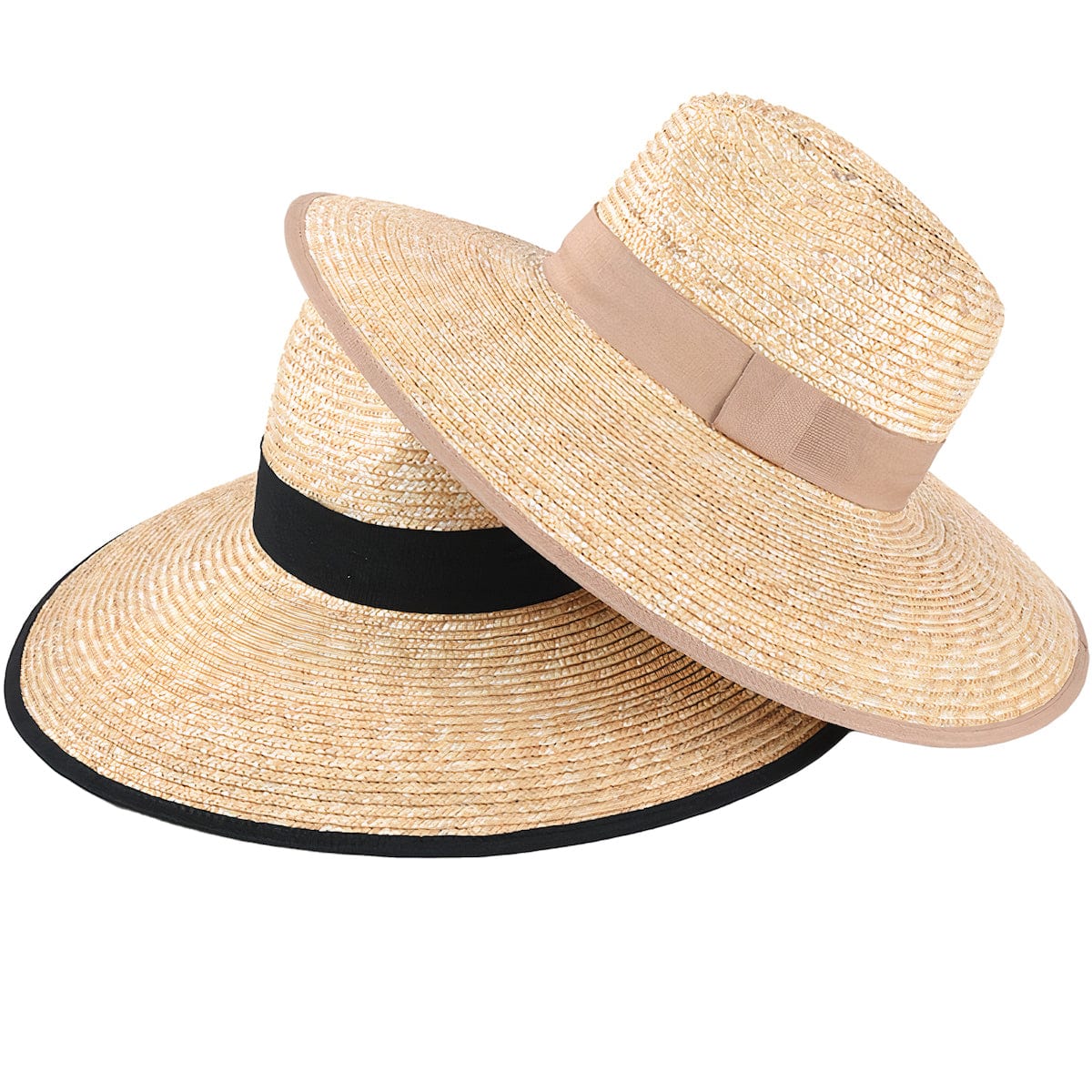 Chapeau de Paille Bandeau Noir - Edition Limitée