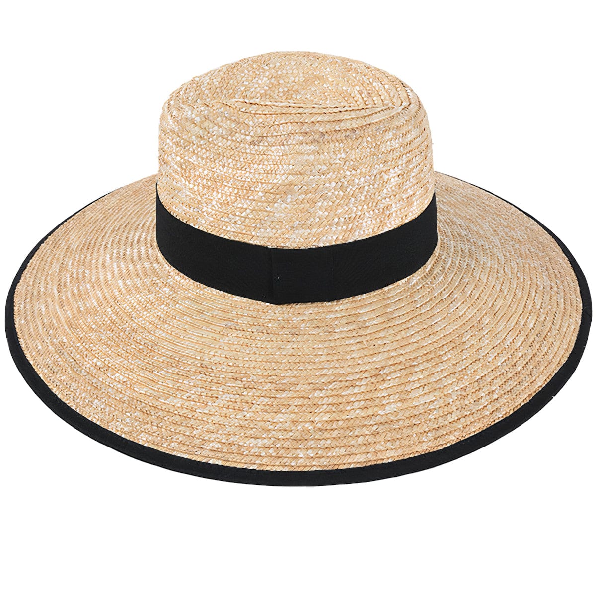 Chapeau de Paille Bandeau Noir - Edition Limitée