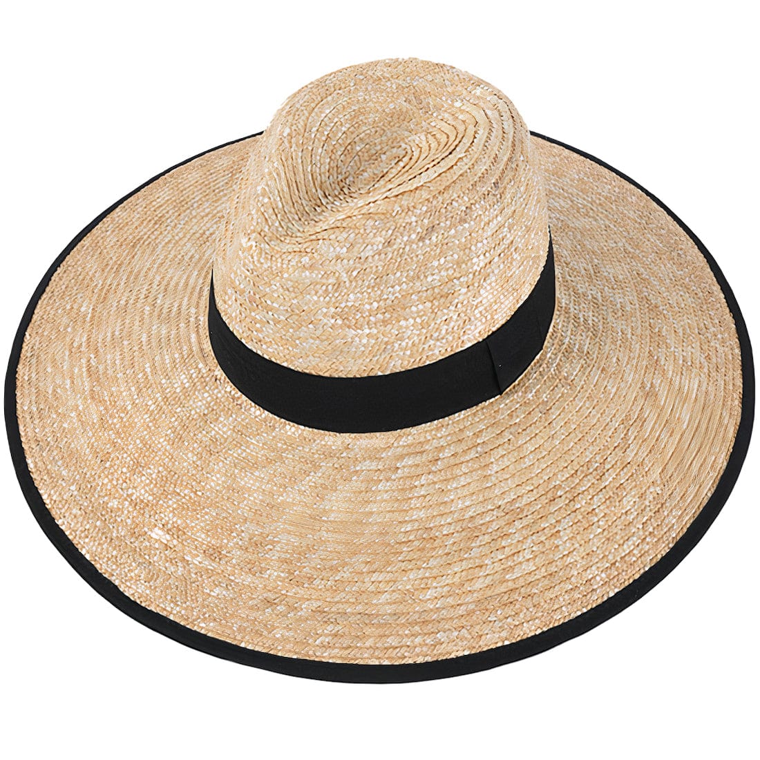 Chapeau de Paille Bandeau Noir - Edition Limitée