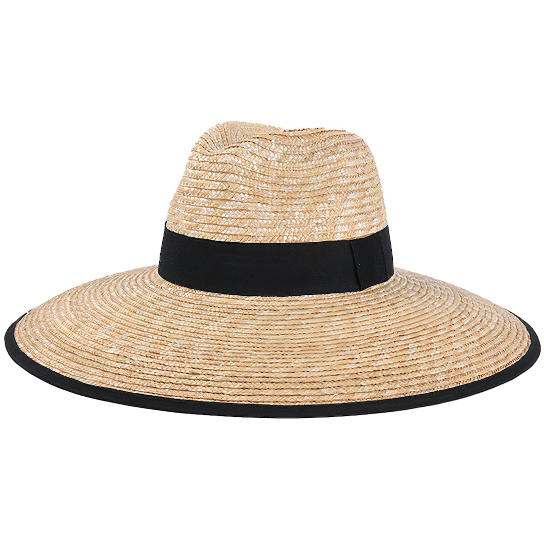 Chapeau de Paille Bandeau Noir - Edition Limitée