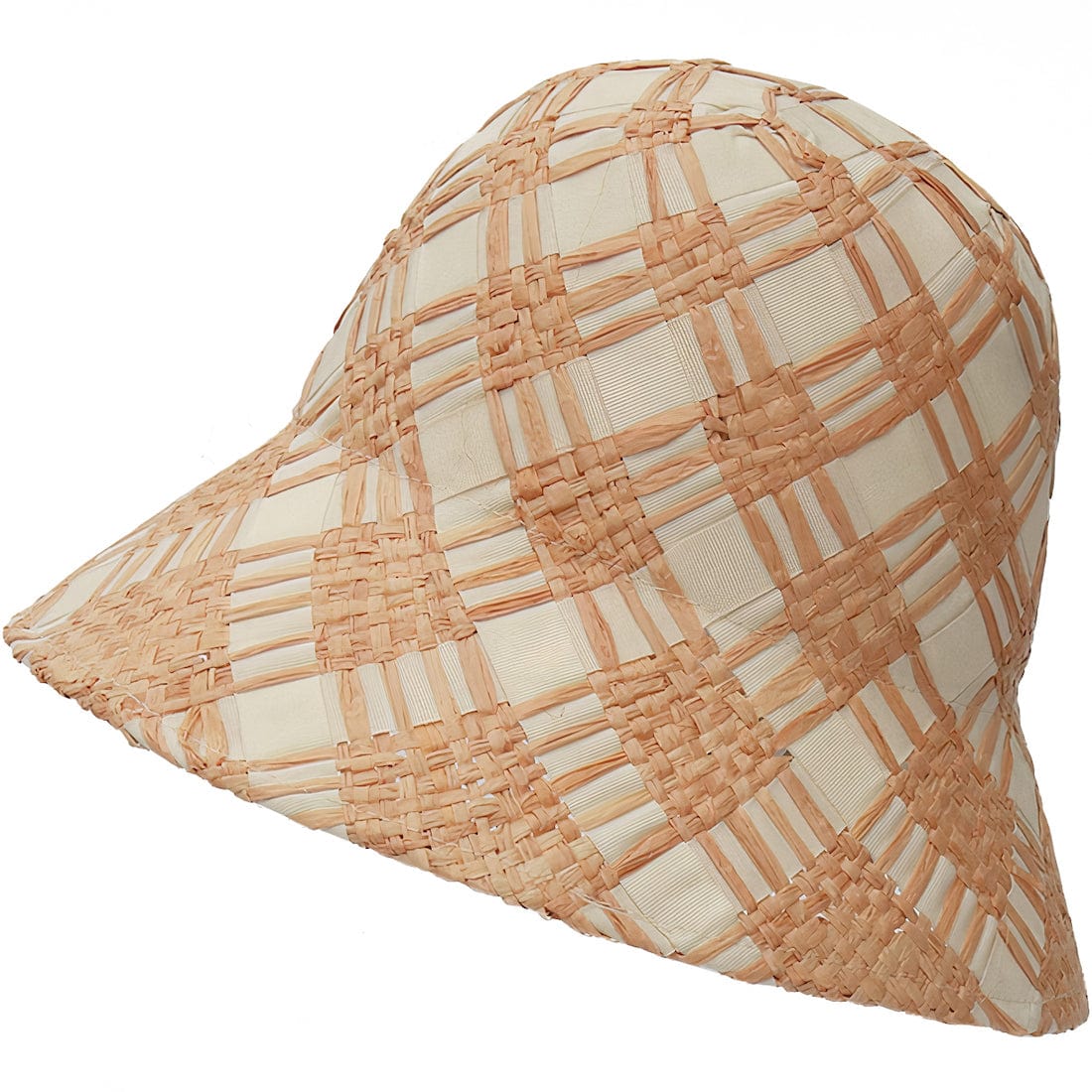 Chapeau de Paille Cloche Femme - Collection Élégance Chic