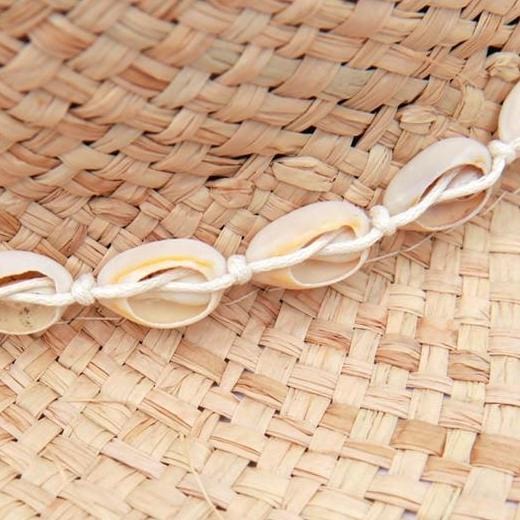 Chapeau de Paille Collection Coquillage