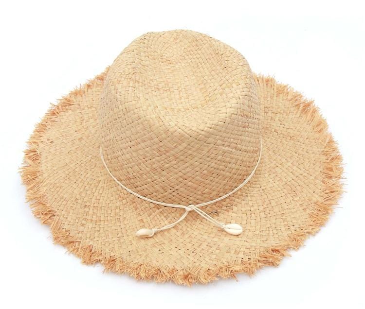 Chapeau de Paille Collection Coquillage