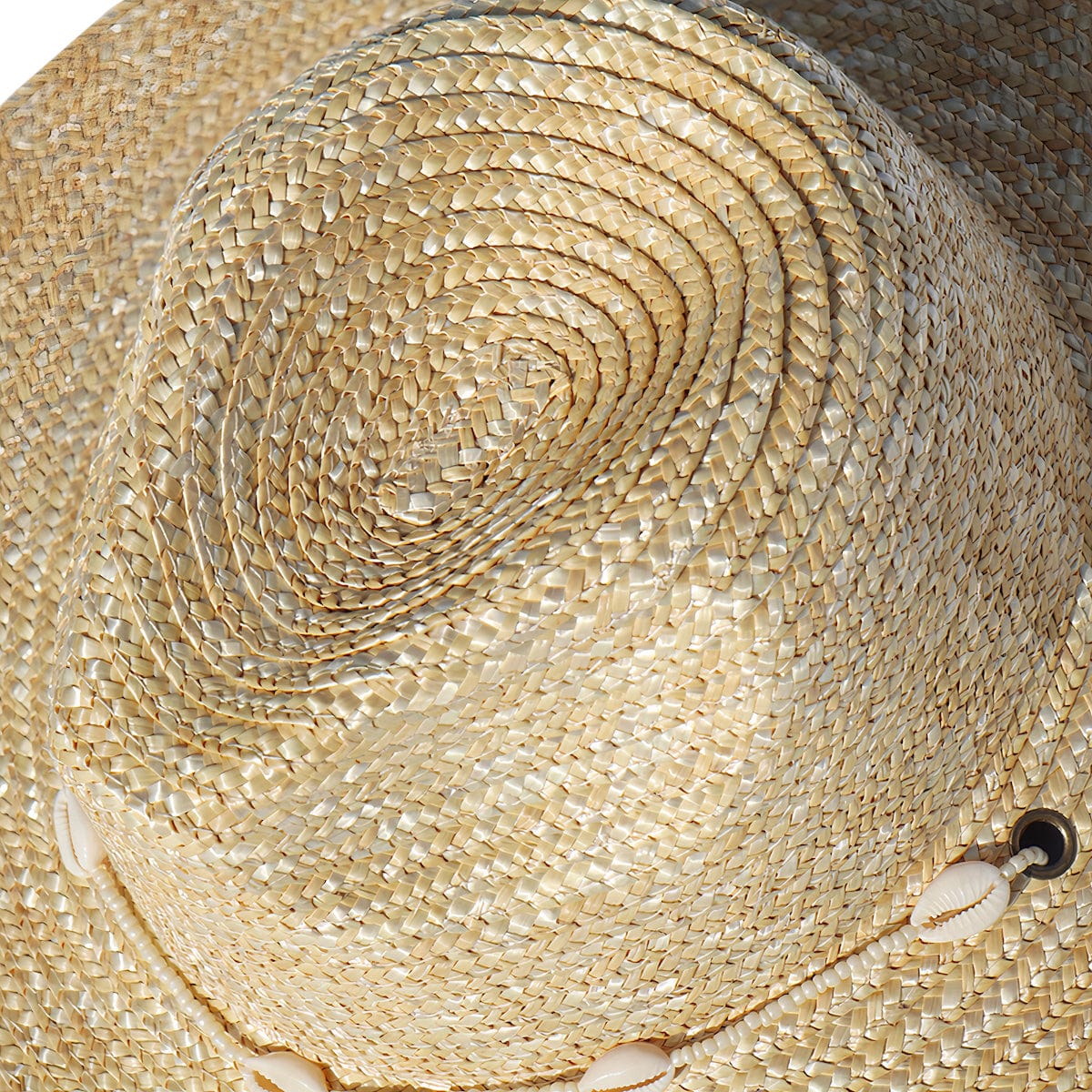 Chapeau de Paille Coquillages - Collection Été 2025