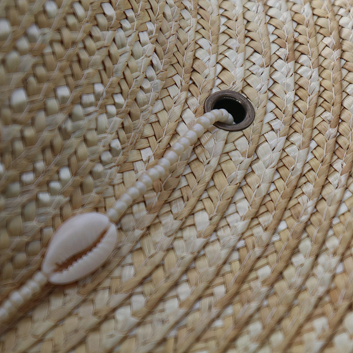 Chapeau de Paille Coquillages - Collection Été 2025