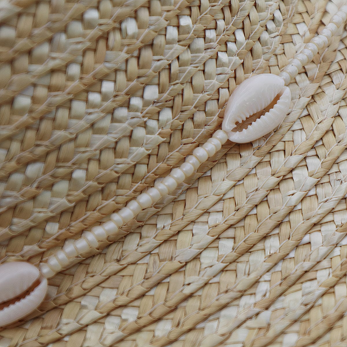 Chapeau de Paille Coquillages - Collection Été 2025