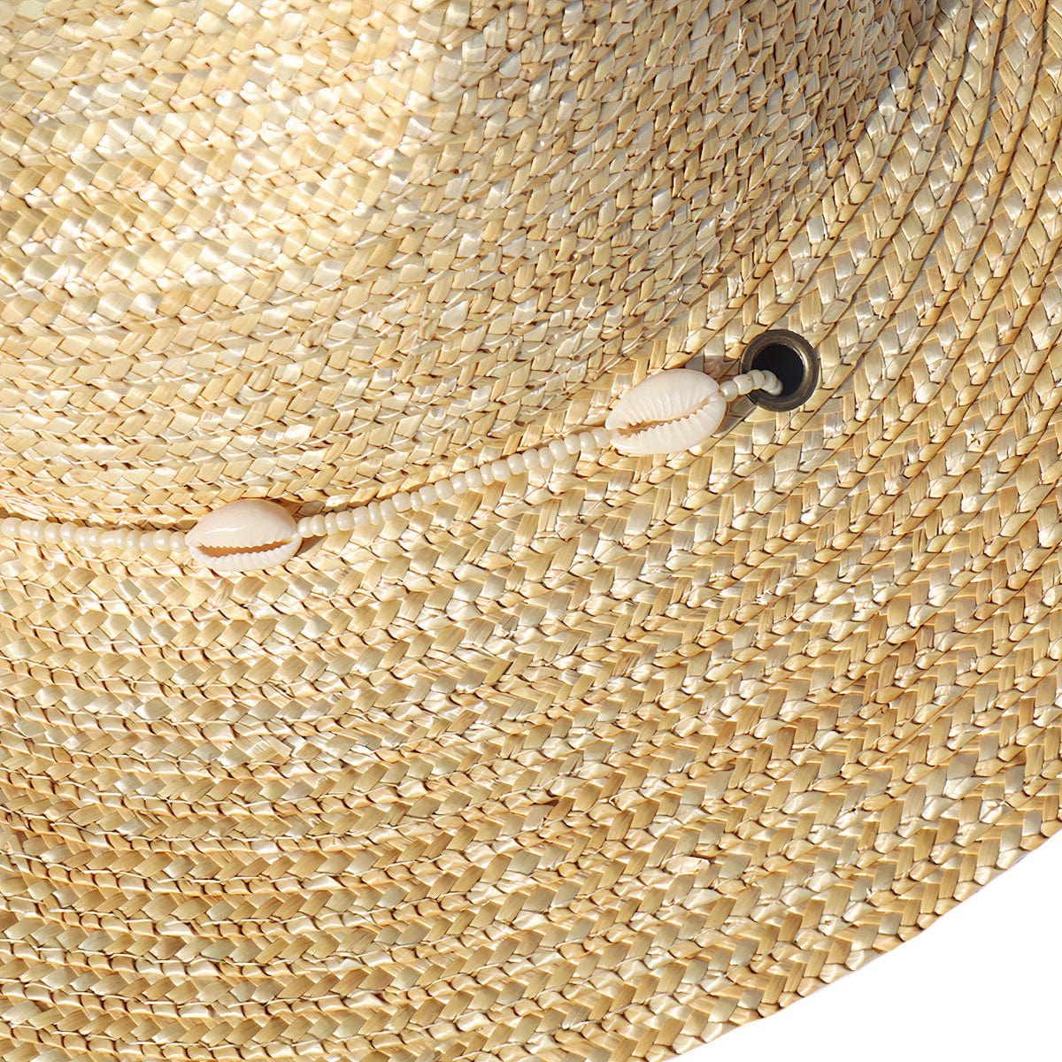Chapeau de Paille Coquillages - Collection Été 2025