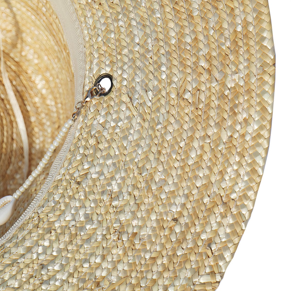 Chapeau de Paille Coquillages - Collection Été 2025