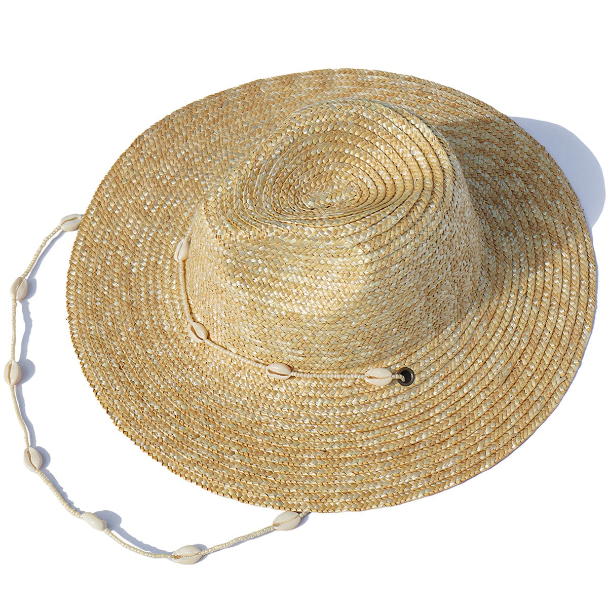 Chapeau de Paille Coquillages - Collection Été 2025