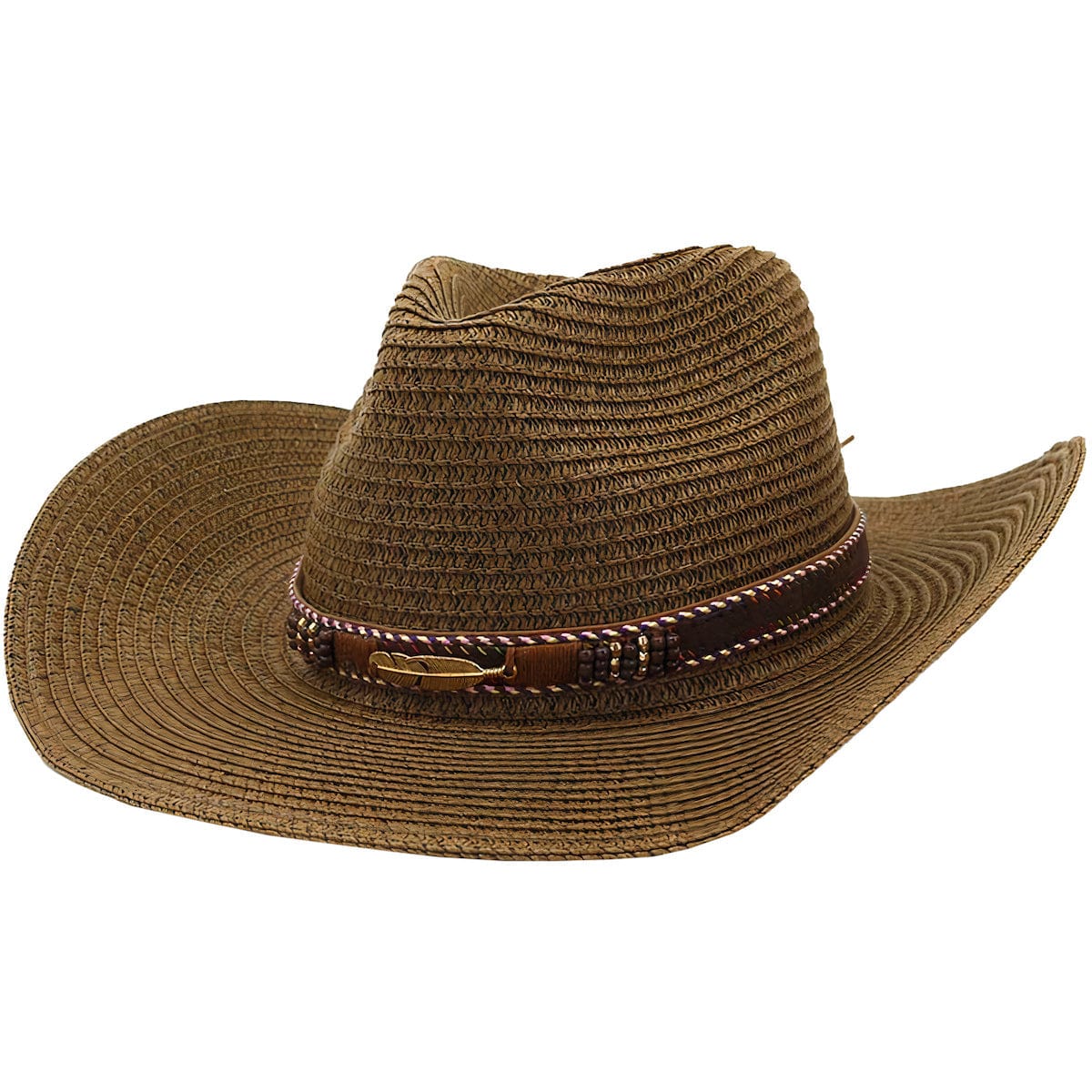 Chapeau de Paille Cowboy - Style Western authentique