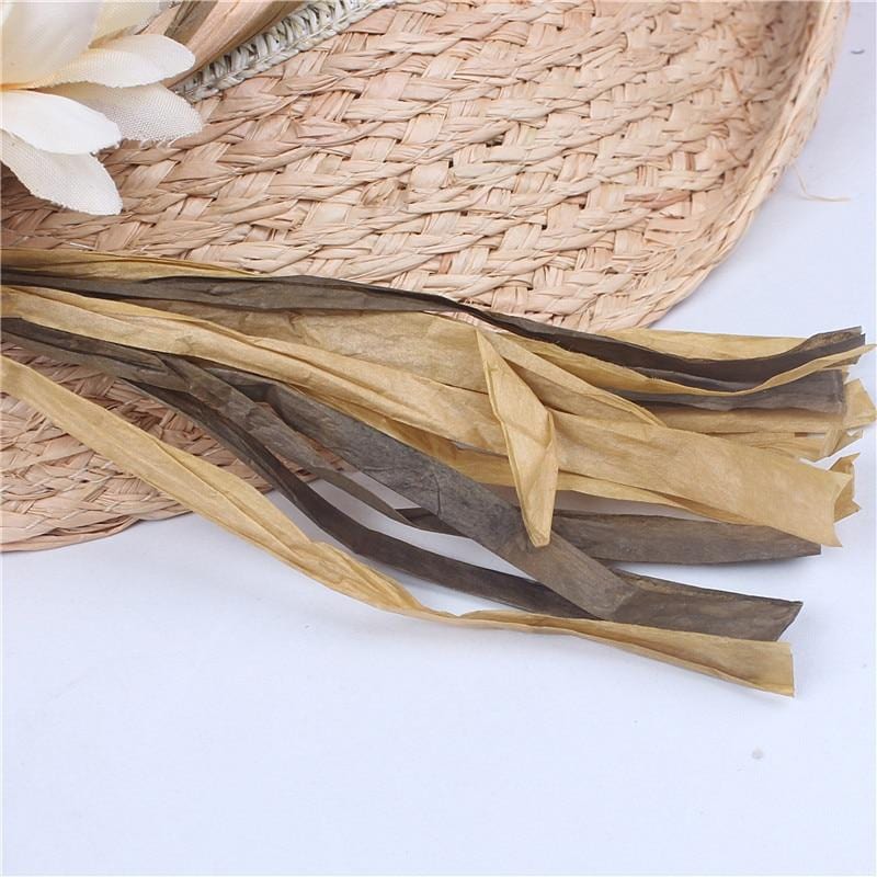 Chapeau de Paille Fleuri Collection Nature