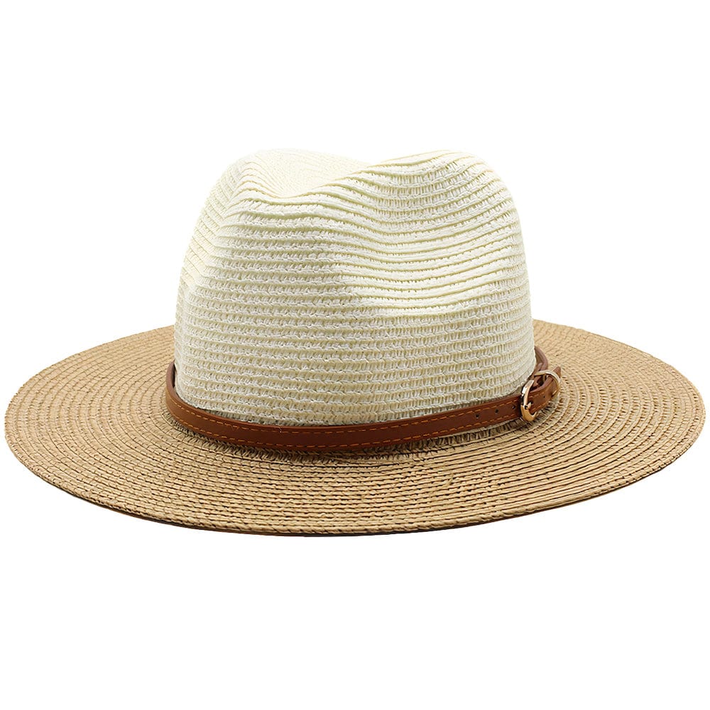 Chapeau de Paille Marron Crème