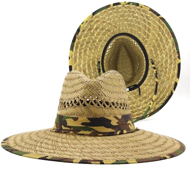Chapeau de Paille Militaire Trendy