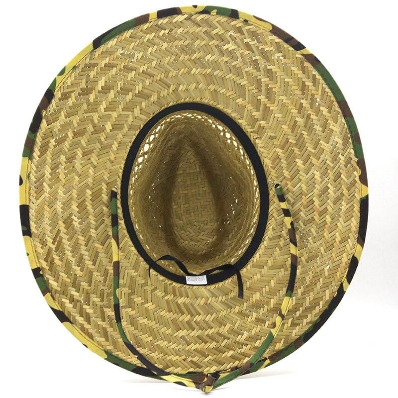 Chapeau de Paille Militaire Trendy