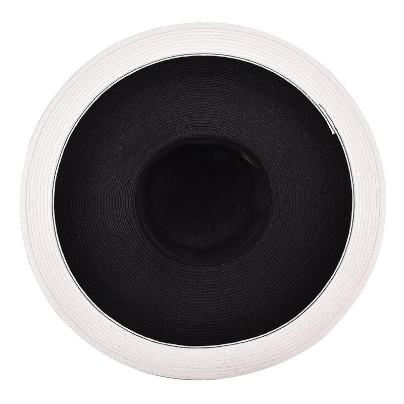 Chapeau de Paille Noir & Blanc