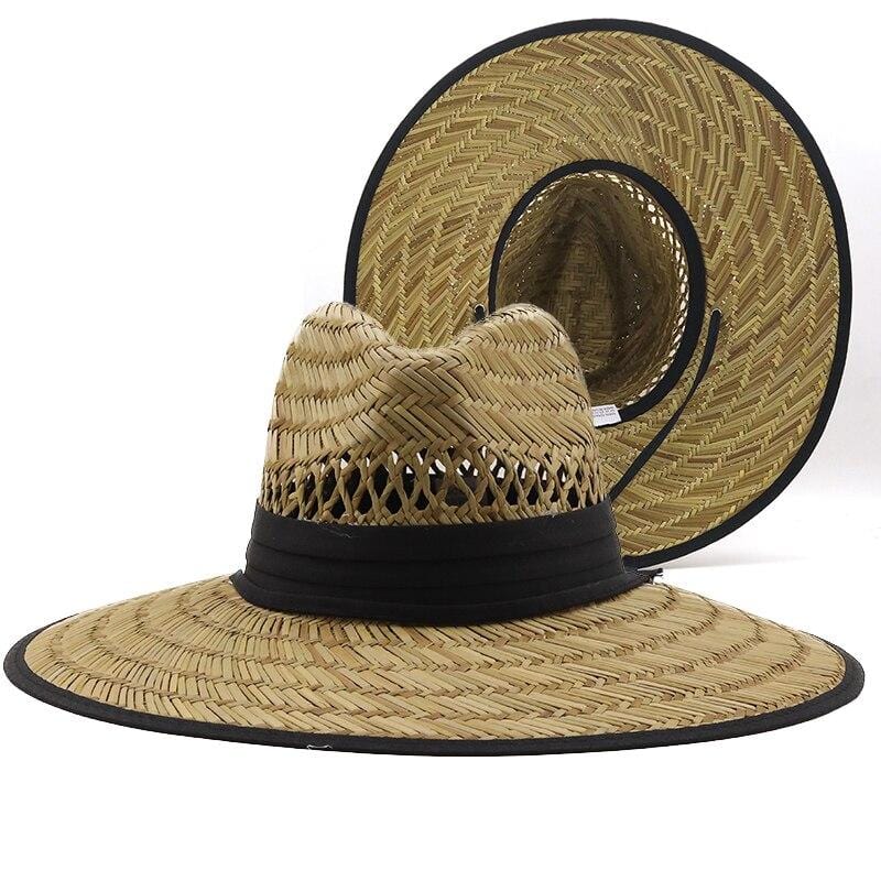 Chapeau de Paille Noir Signature
