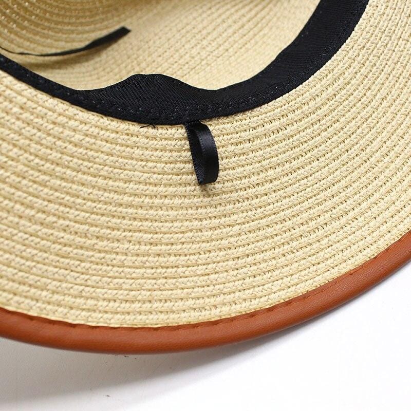 Chapeau de Paille Panama Beige par Mode Élégante