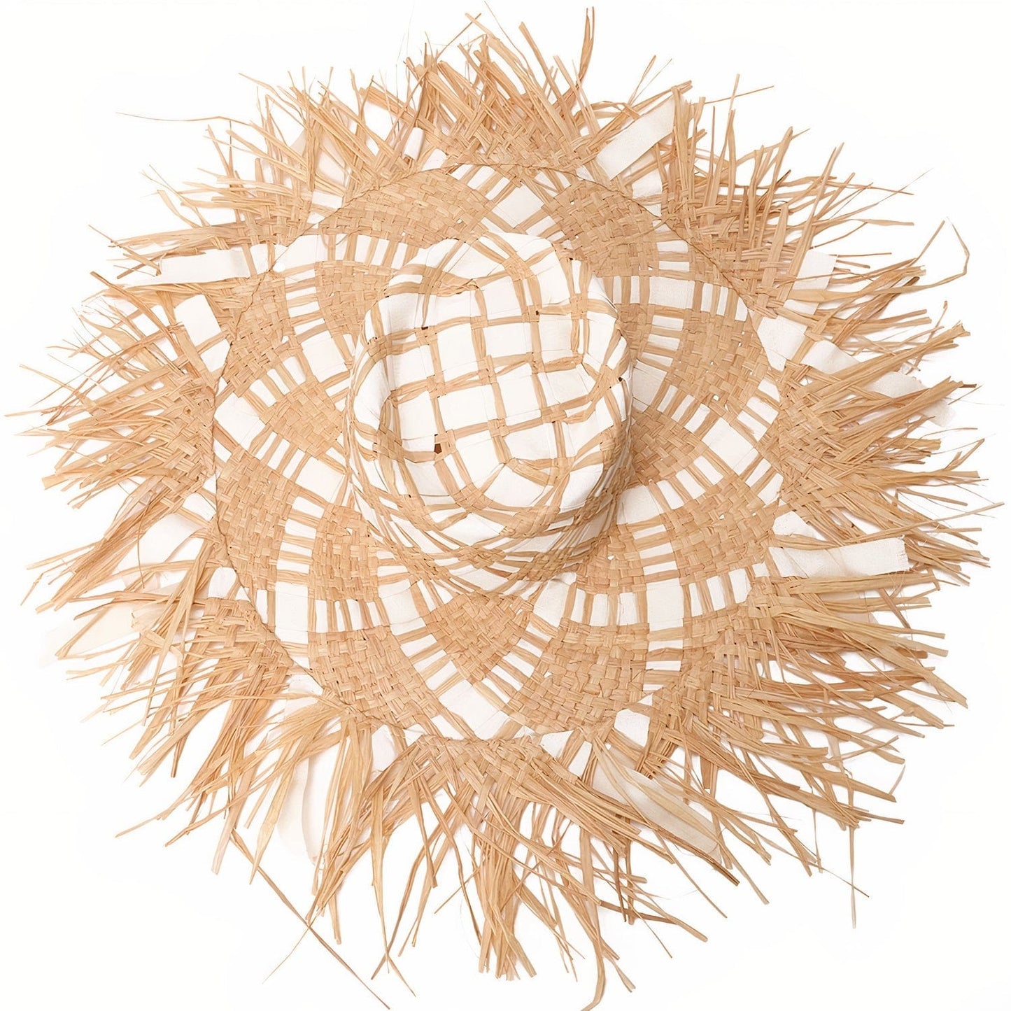 Chapeau de Paille Patchwork Deluxe