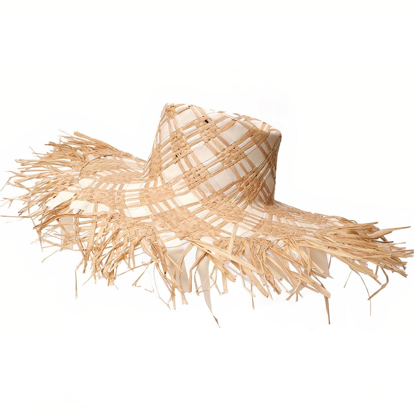 Chapeau de Paille Patchwork Deluxe