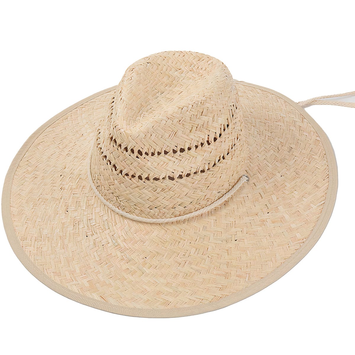 Chapeau de Paille Surf Beige - Style Vague Estivale
