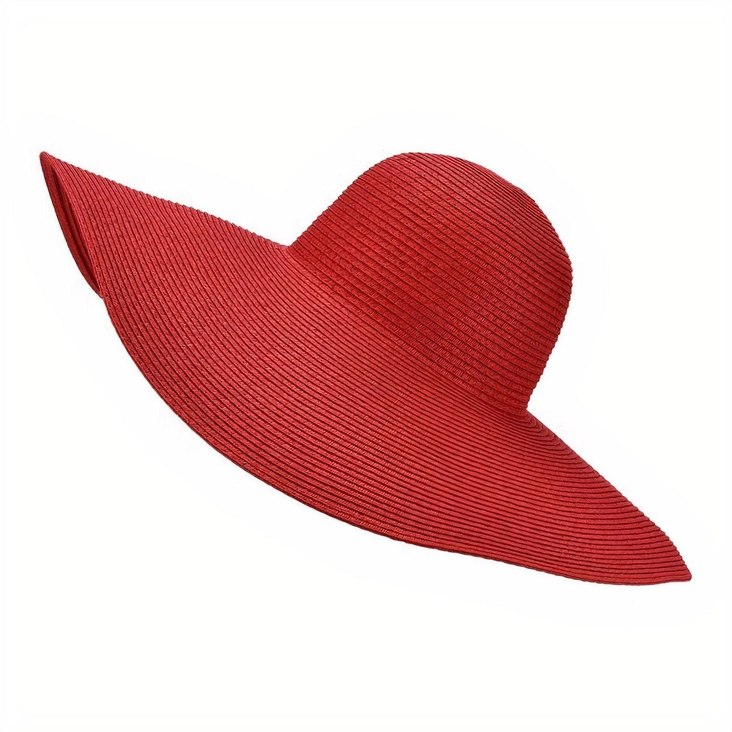 Chapeau Rouge en Paille