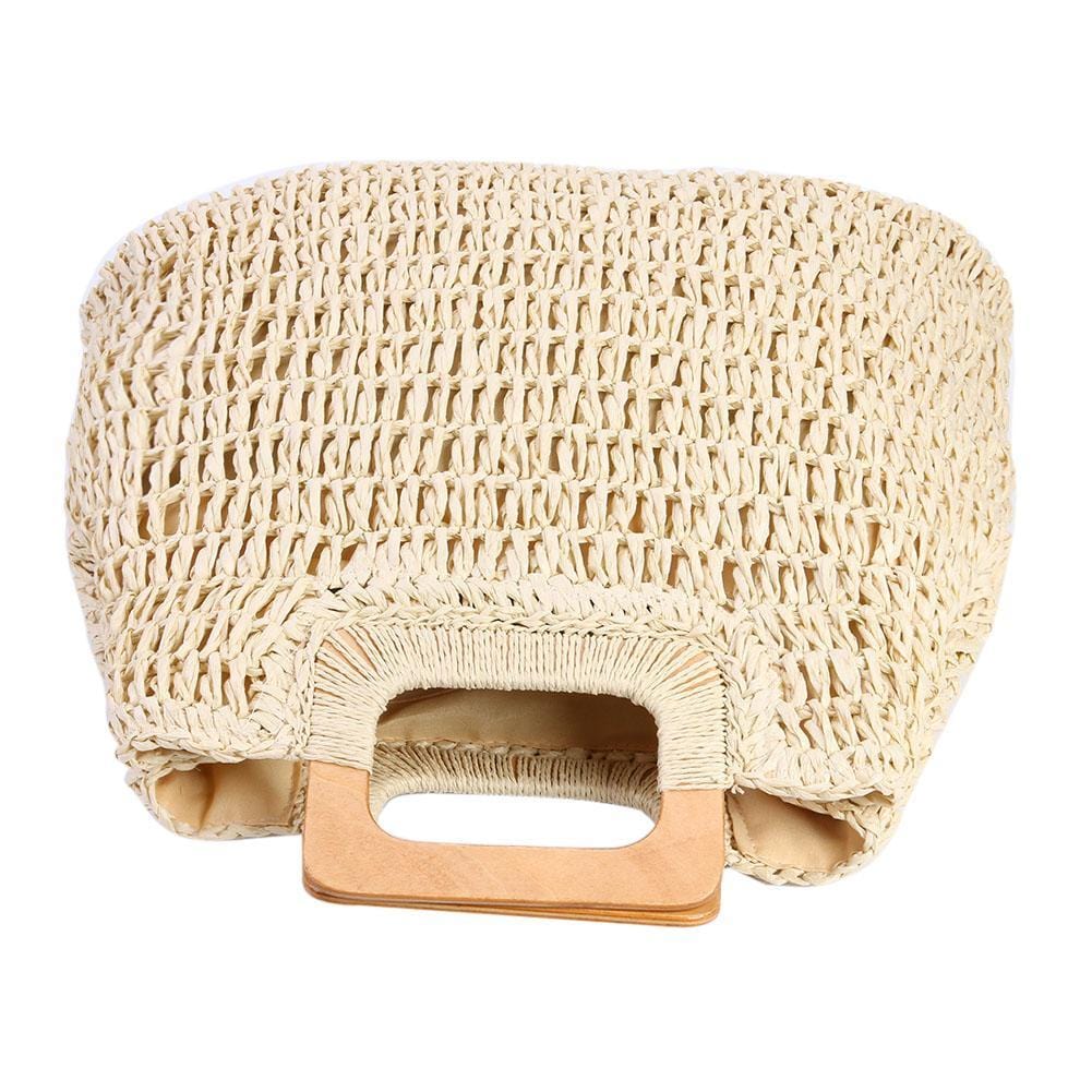 Grand Sac Cabas de Plage en Paille