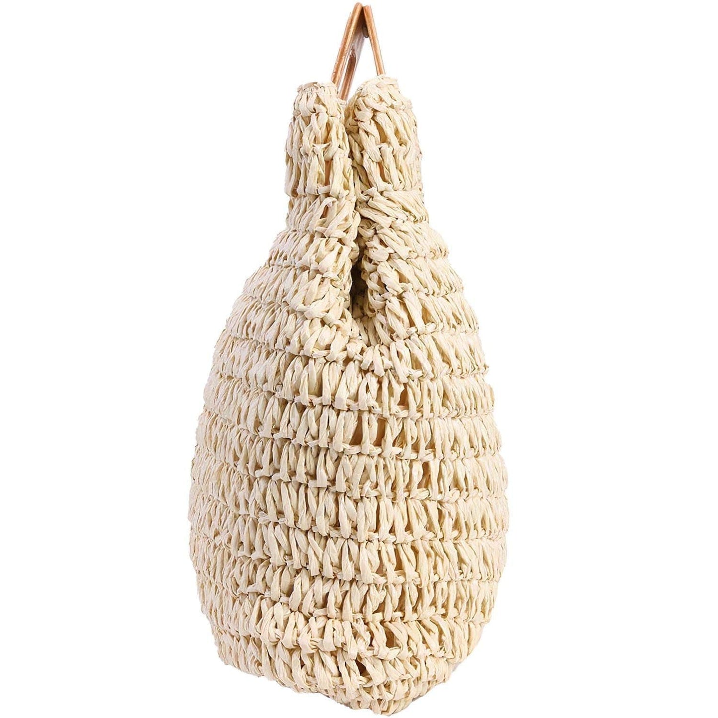 Grand Sac Cabas de Plage en Paille
