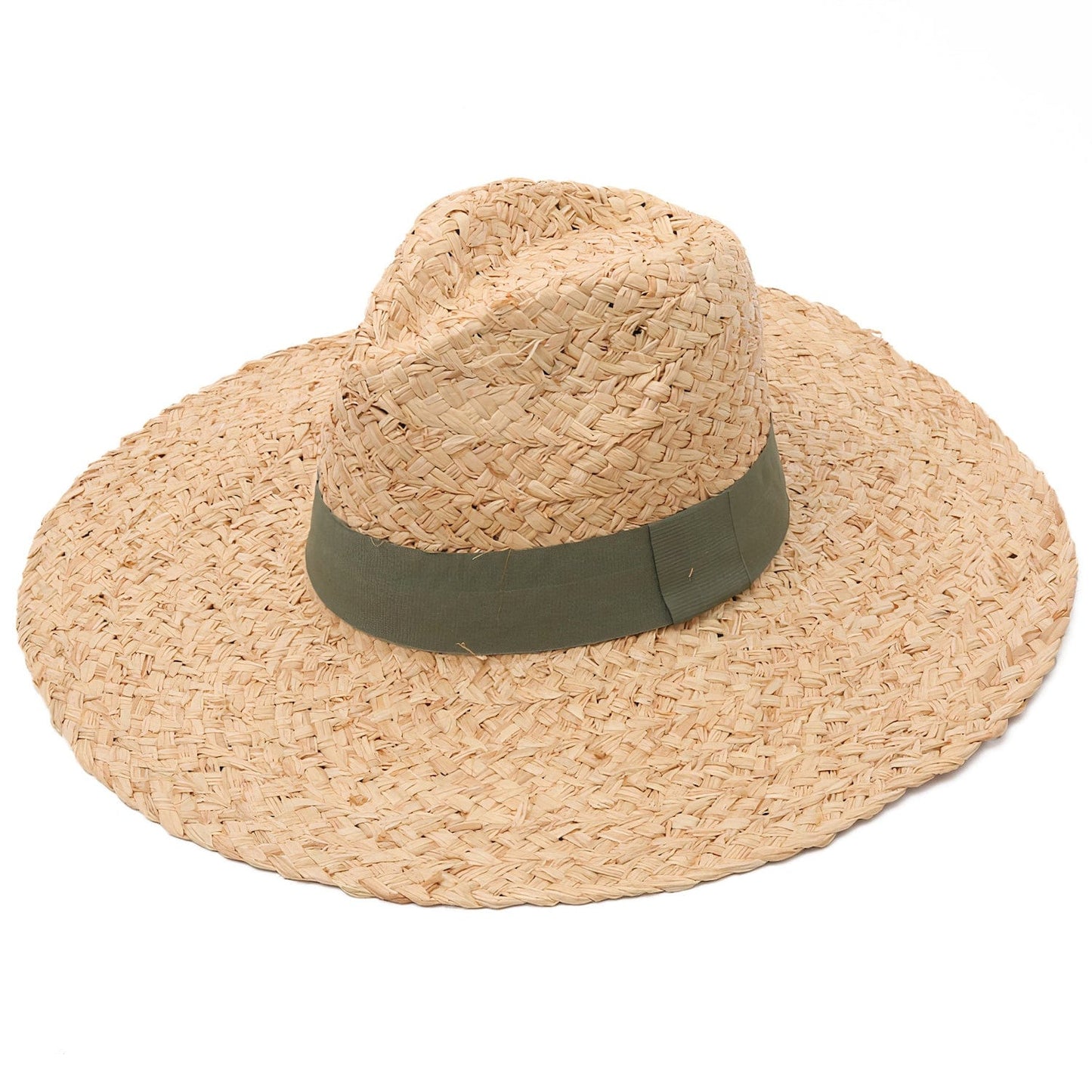Panama Bord Large en Chapeau de Paille