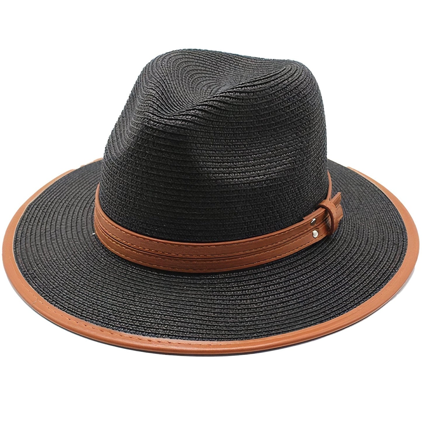 Panama Noir - Chapeau de Paille tendance