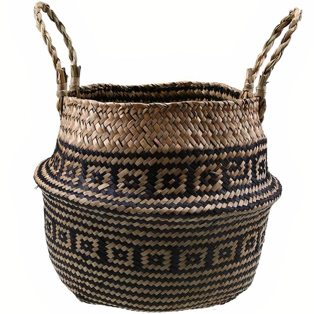 Panier Déco en Osier Cache Pot Petit format (22 cm x 20 cm)