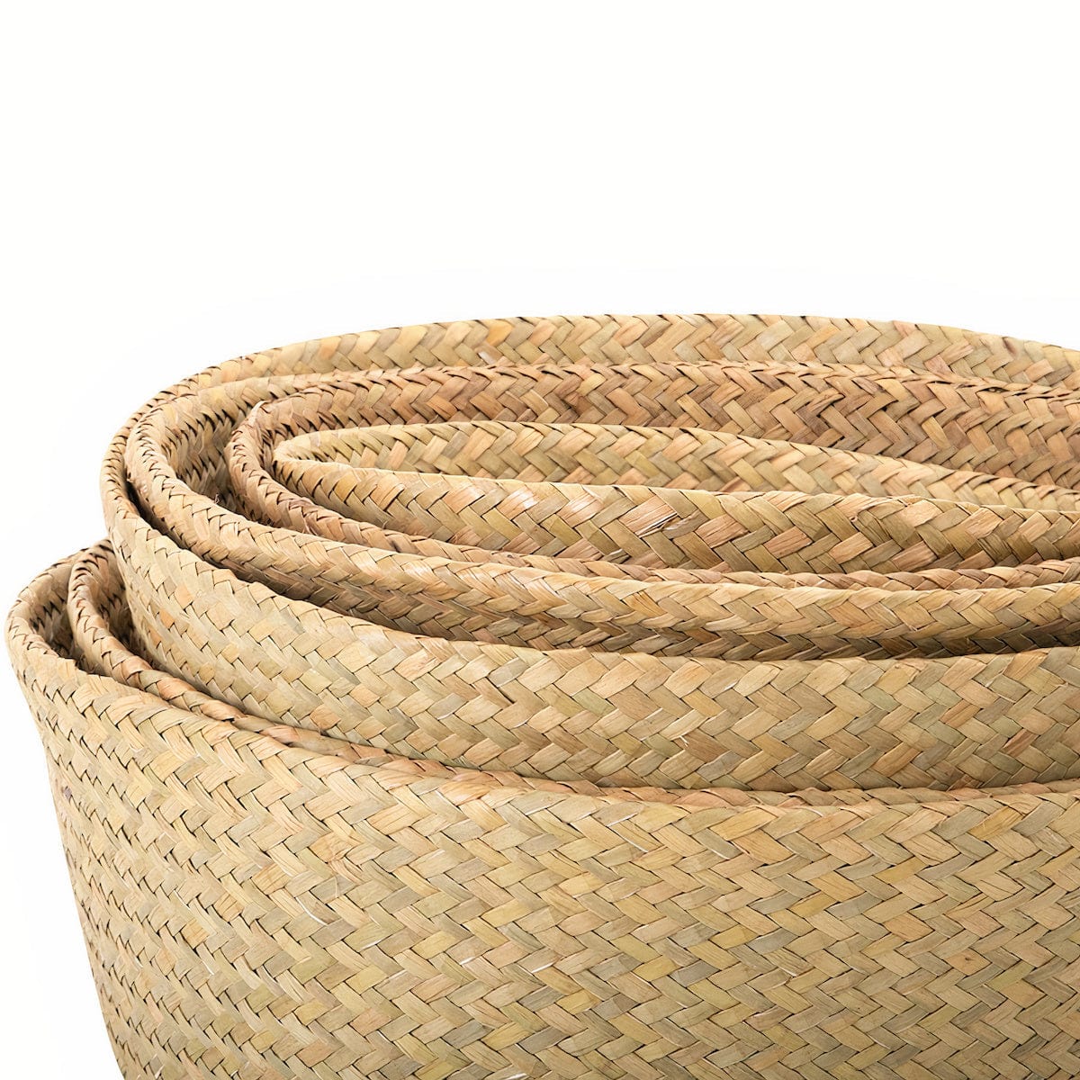 Panier en Osier Tressé Cache Pot