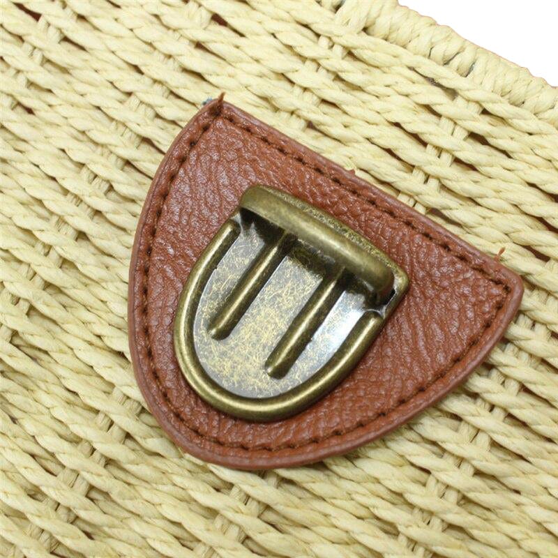 Sac à Main en Osier avec Bandoulière