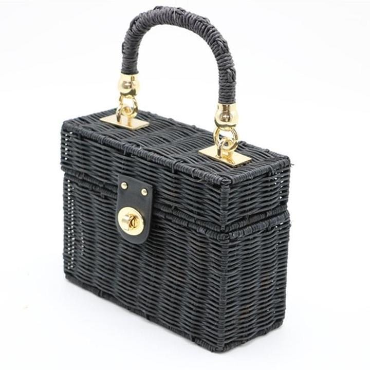 Sac à Main en Osier Rectangulaire
