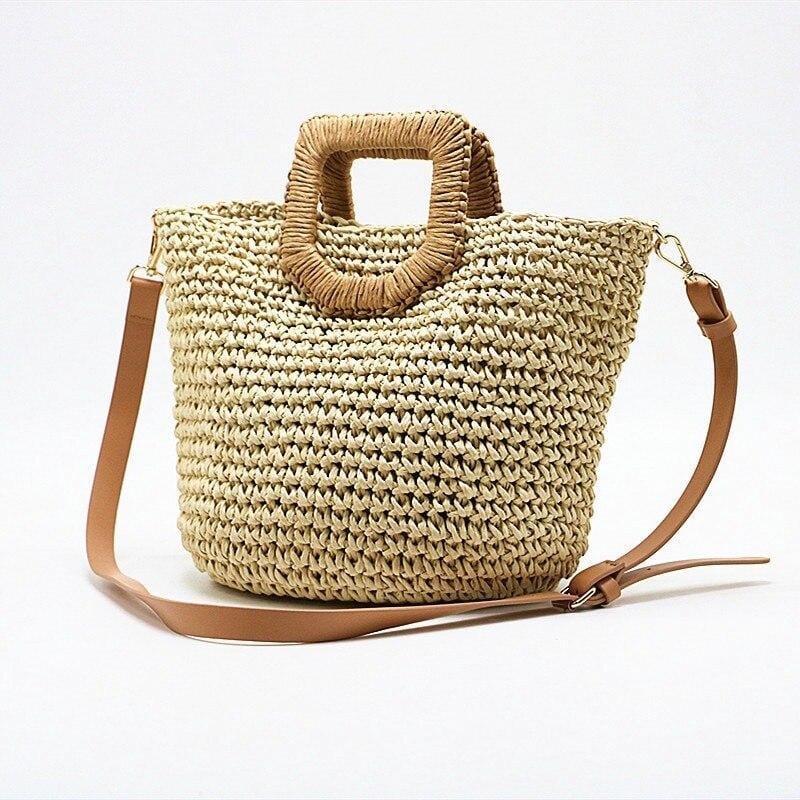Sac à Main en Paille Artisanal - Collection Élégance Naturelle