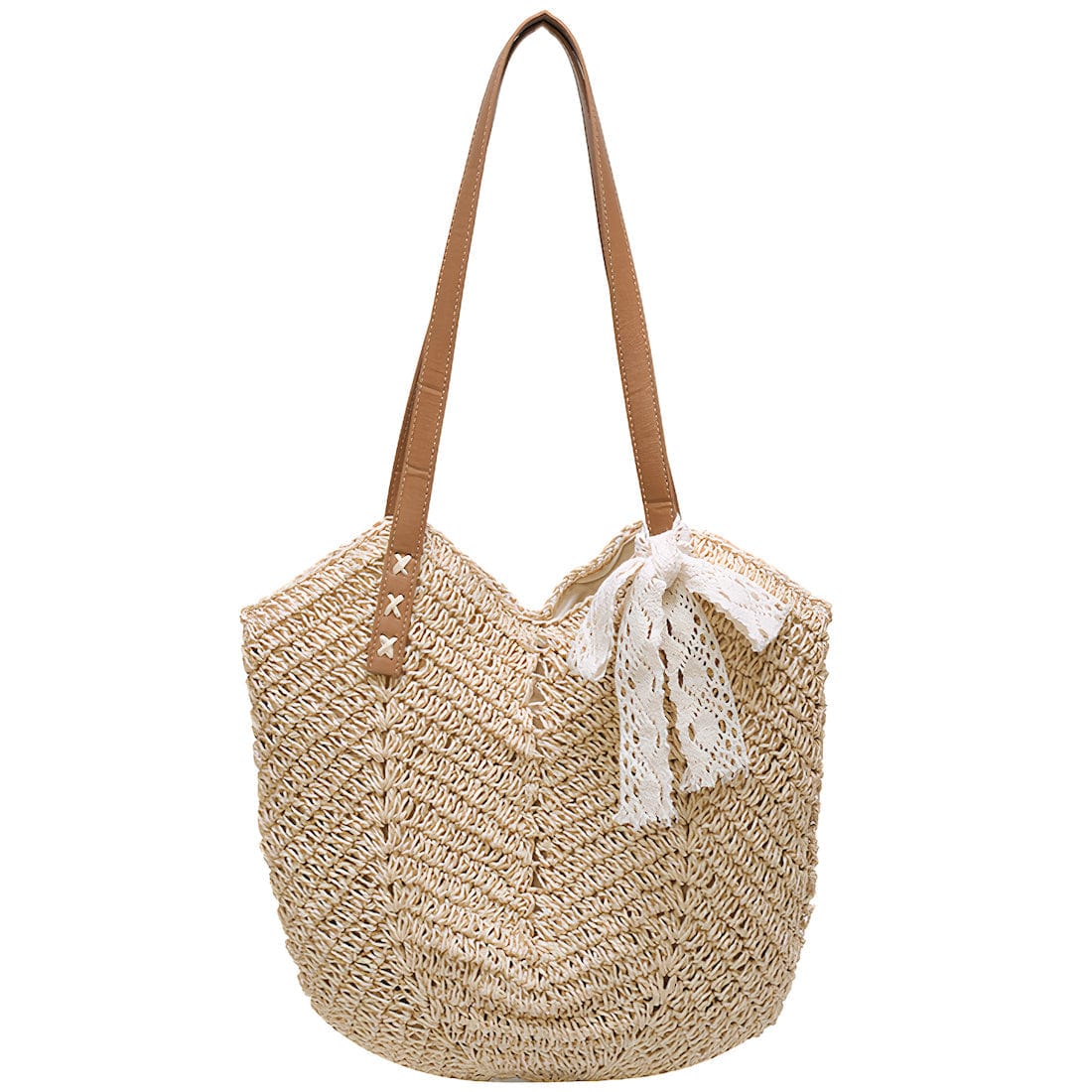 Sac à Main en Paille Chic
