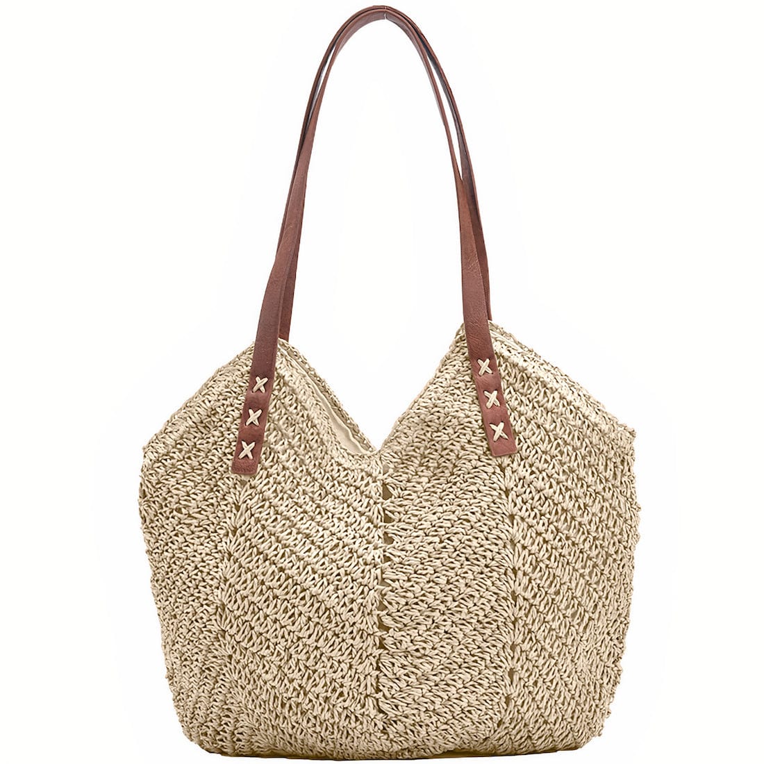 Sac à Main en Paille Chic