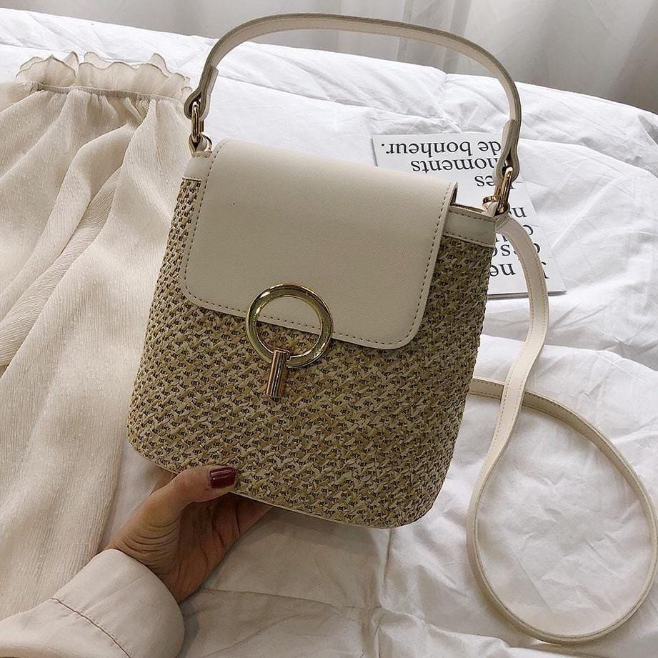 Sac à Main en Paille pour l'Été