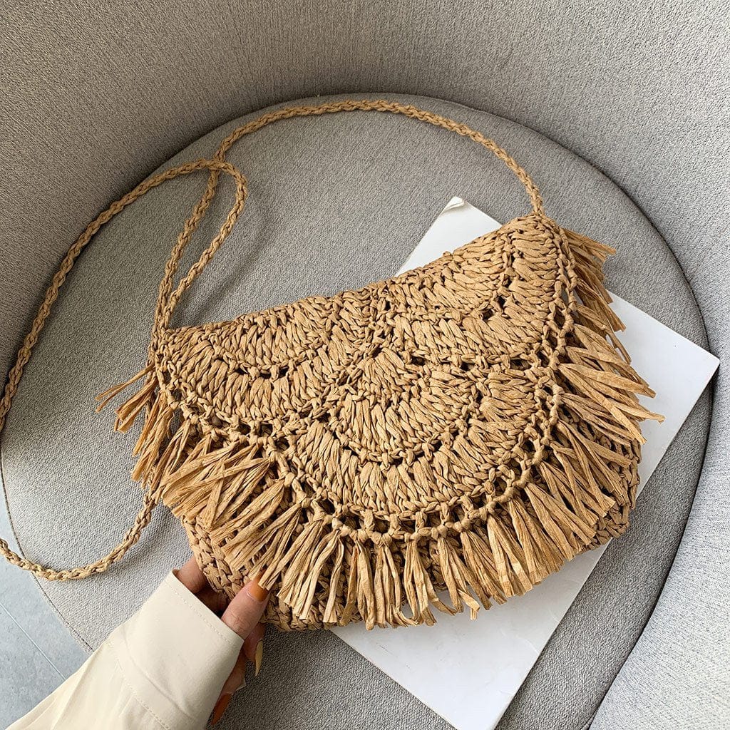 Sac à Main en Paille Souple
