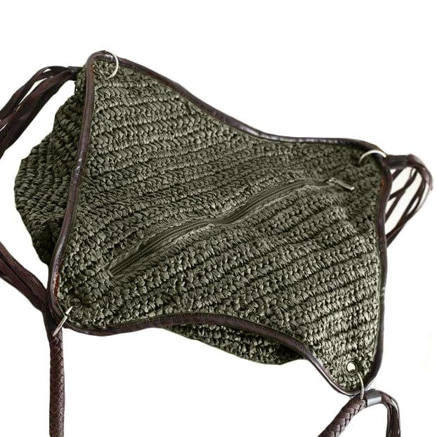 Sac à Main en Paille Vintage